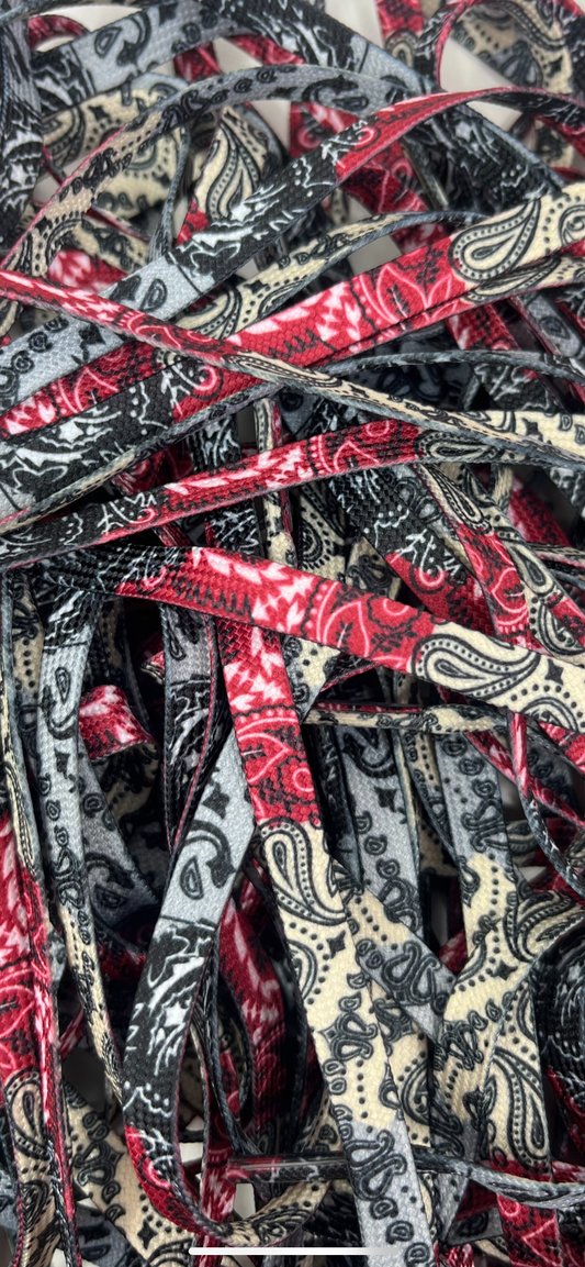 Special Print Laces - Bandana