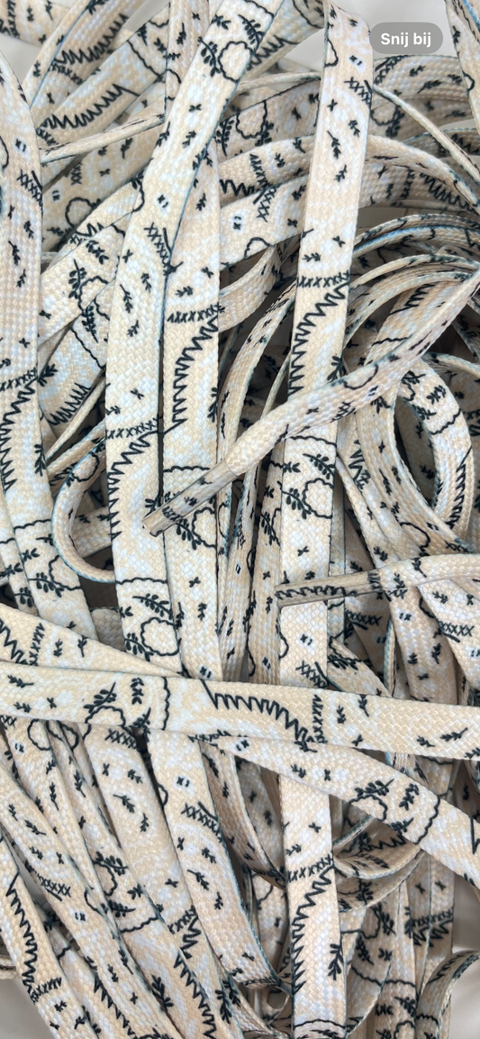 Special Print Laces - Cloudy Feathers