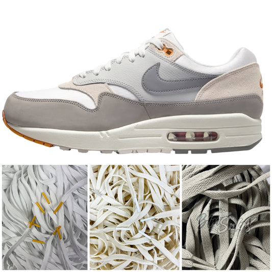 Lace Bundle - Nike Air Max 1 "Light Iron Ore"