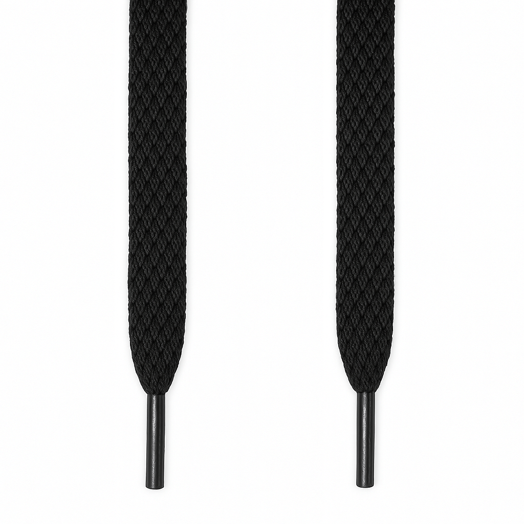 Premium Flat Laces - Black