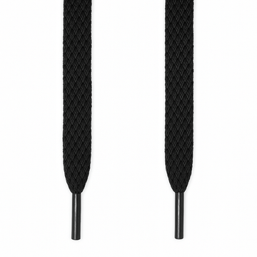 Premium Flat Laces - Black
