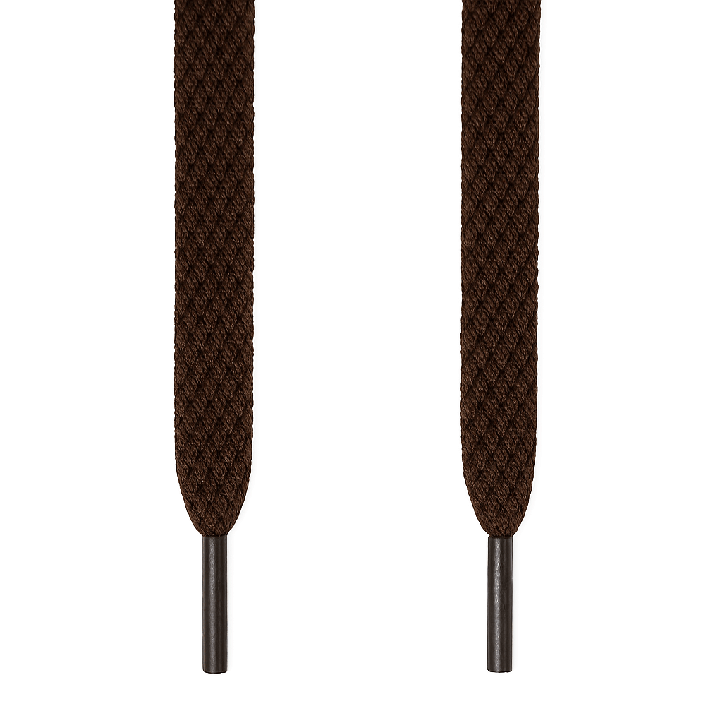 Premium Flat Laces - Dark Brown