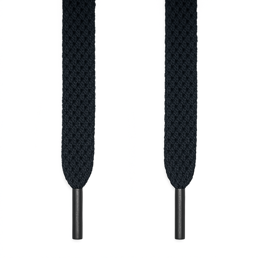 Premium Flat Laces - Navy Blue