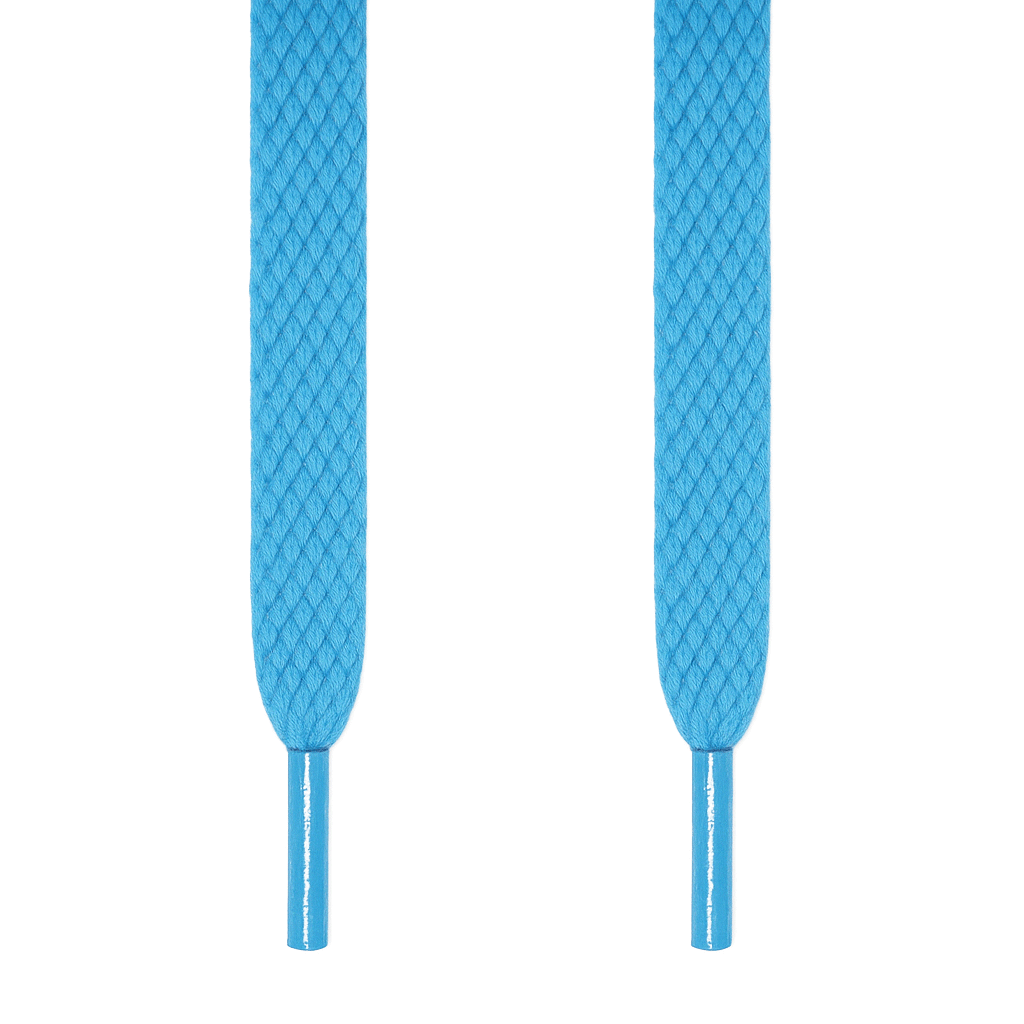 Premium Flat Laces - Sky Blue