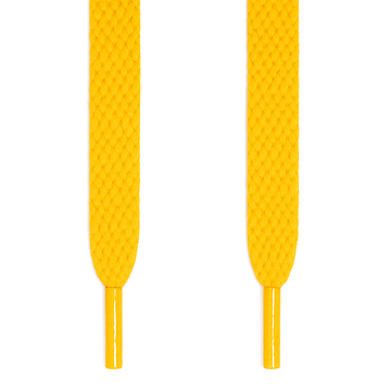 Premium Flat Laces - Ochre Yellow