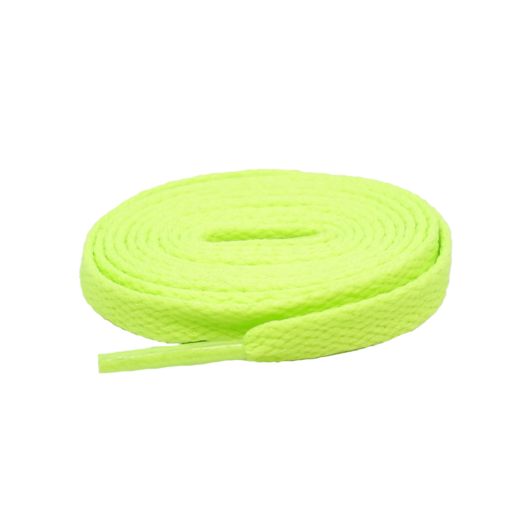 Premium Platte Veters - Fluorgroen