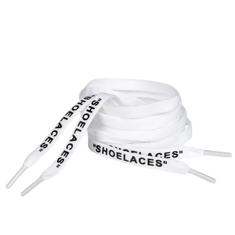 Off-White “SHOELACES” Laces – White