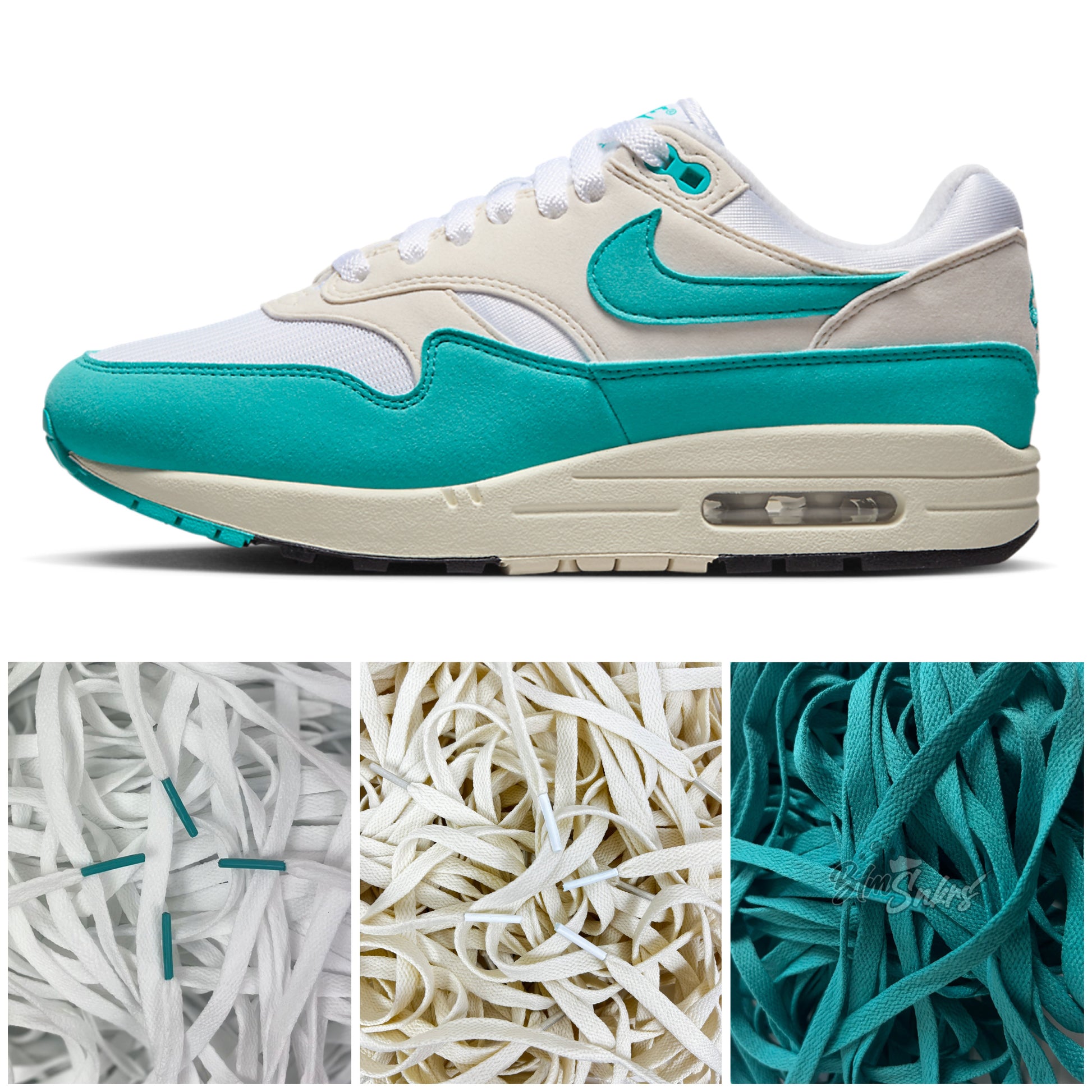 Lace Bundle - Air Max 1 'Dusty Cactus'