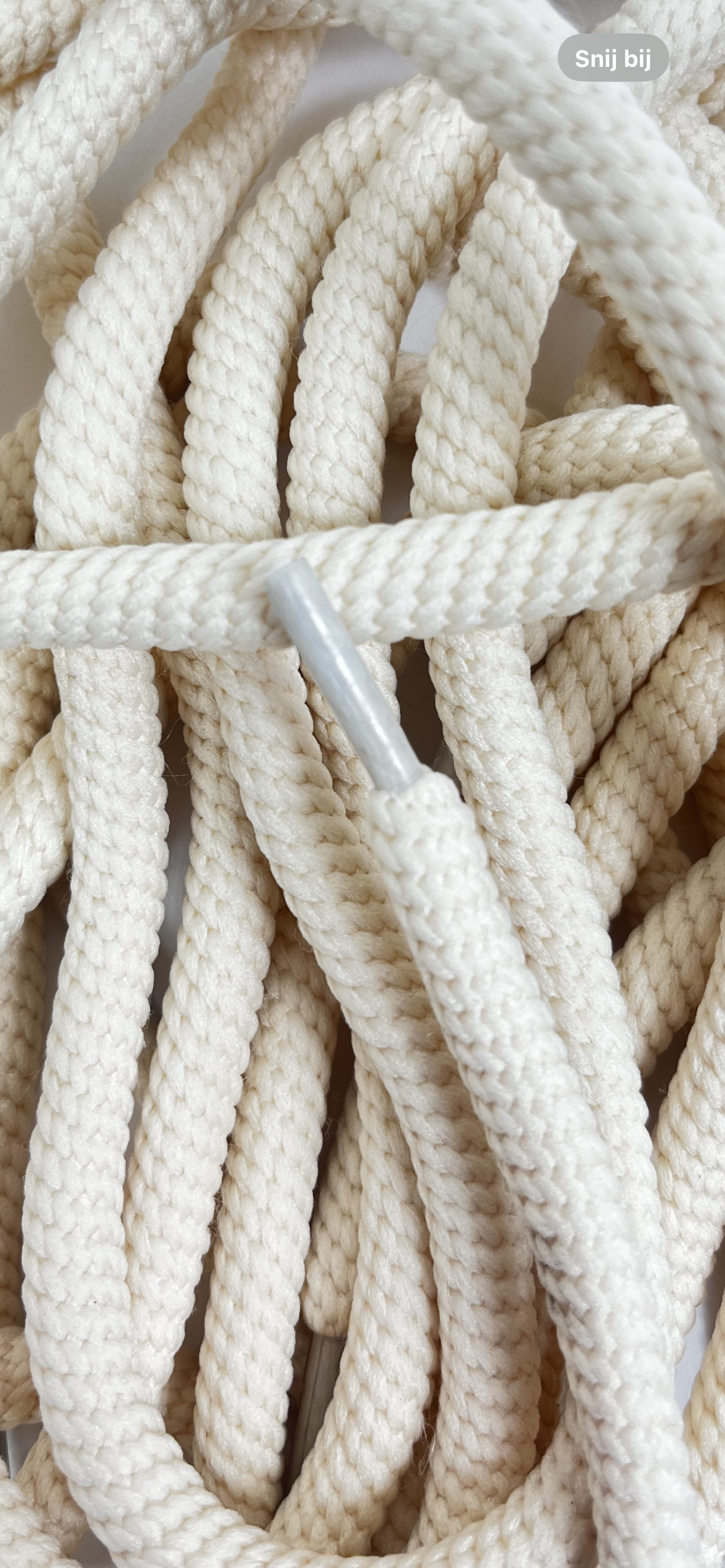 Thick Rope Laces - Sail