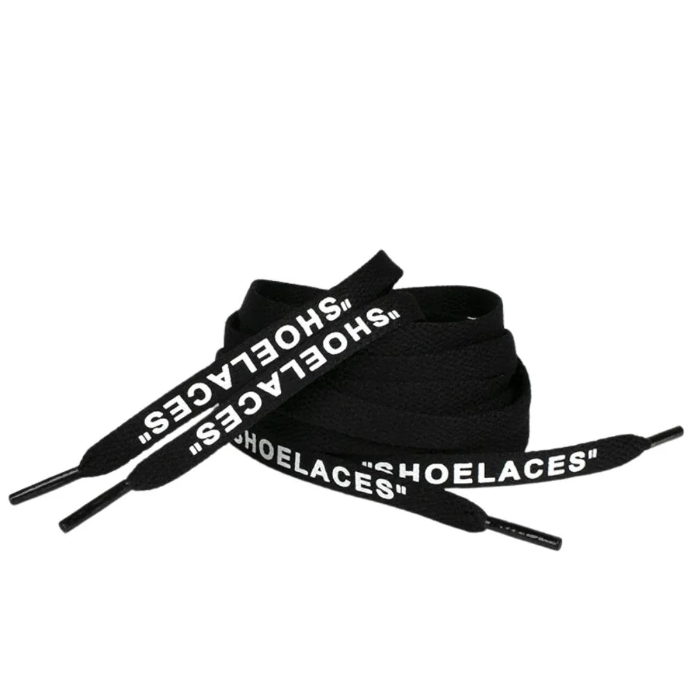 Off-White “SHOELACES” Laces – Black