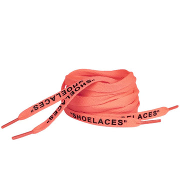 Off-White “SHOELACES” Laces – Salamander