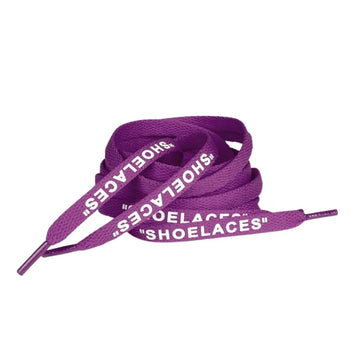 Off-White “SHOELACES” Laces – Purple