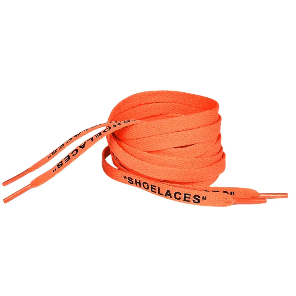 Off-White “SHOELACES” Laces – Carrot