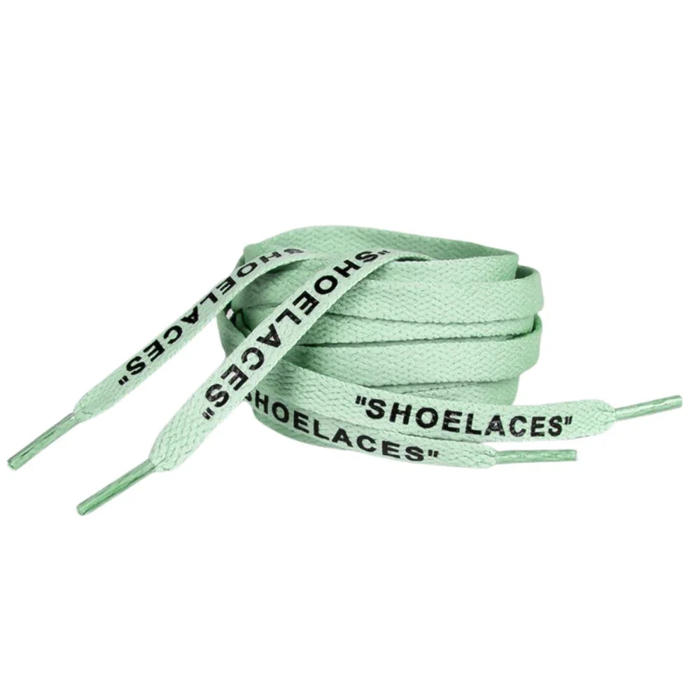 Off-White “SHOELACES” Laces – Mint