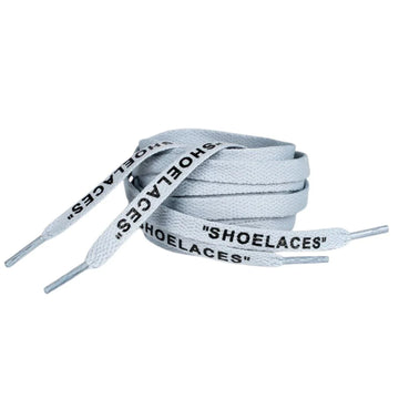 Off-White “SHOELACES” Laces – Light Blue