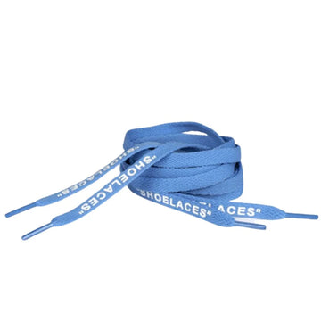 Off-White “SHOELACES” Laces – Azure