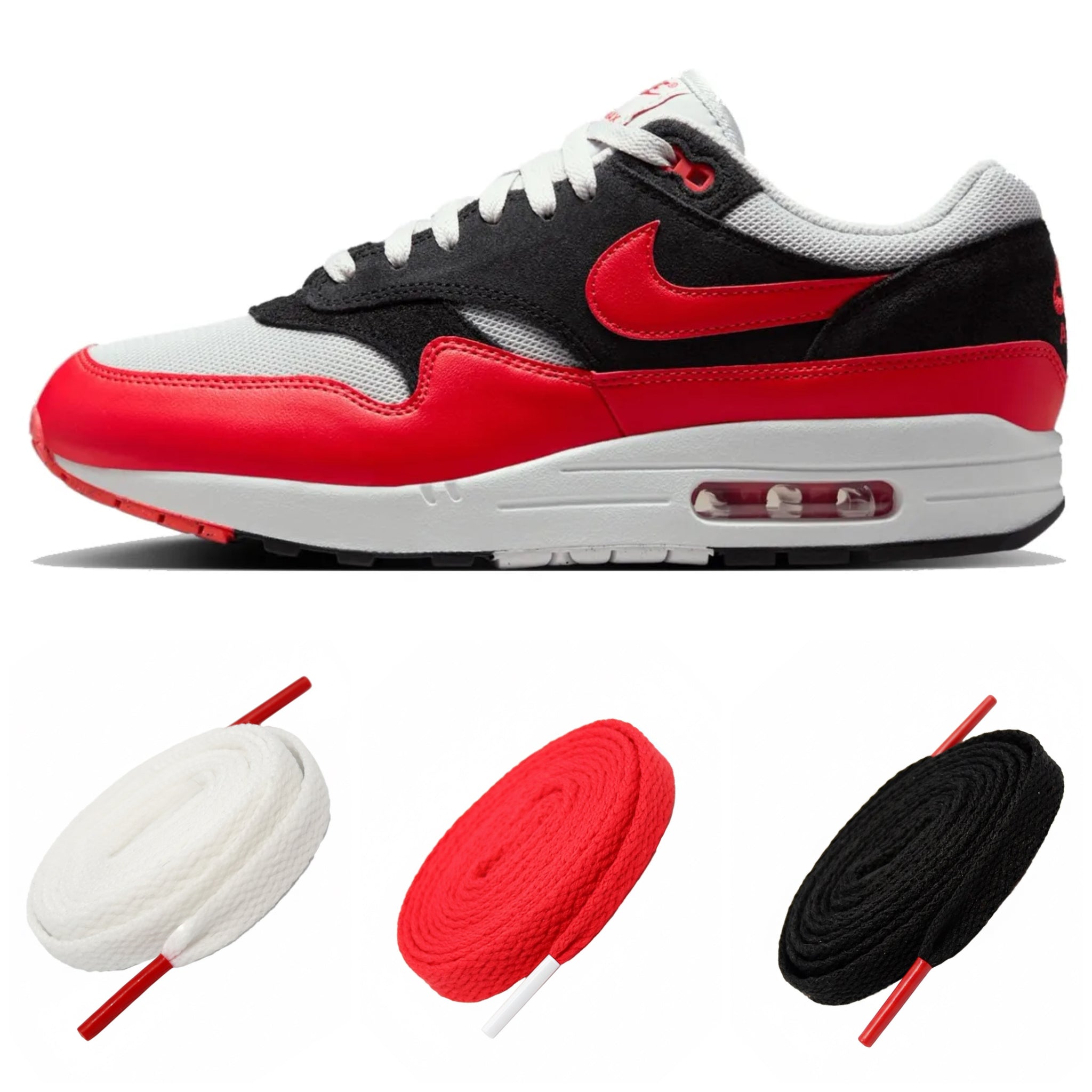 Laceswap Pack - Air Max 1 Essential 'Light Crimson'