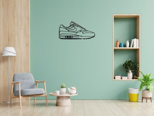 Sneaker Wall Art - Nike Air Max 1 Silouhette