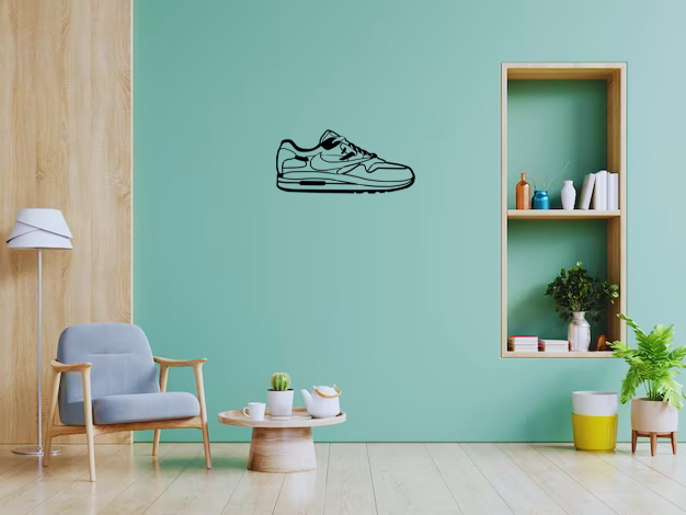 Sneaker Wall Art - Nike Air Max 1 Silouhette